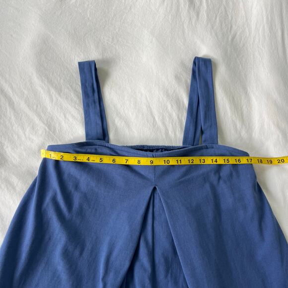 Free People Beach Nichola Sleeveless Romper Dress in Indigo Blue, Size Medium - Picture 6 of 11